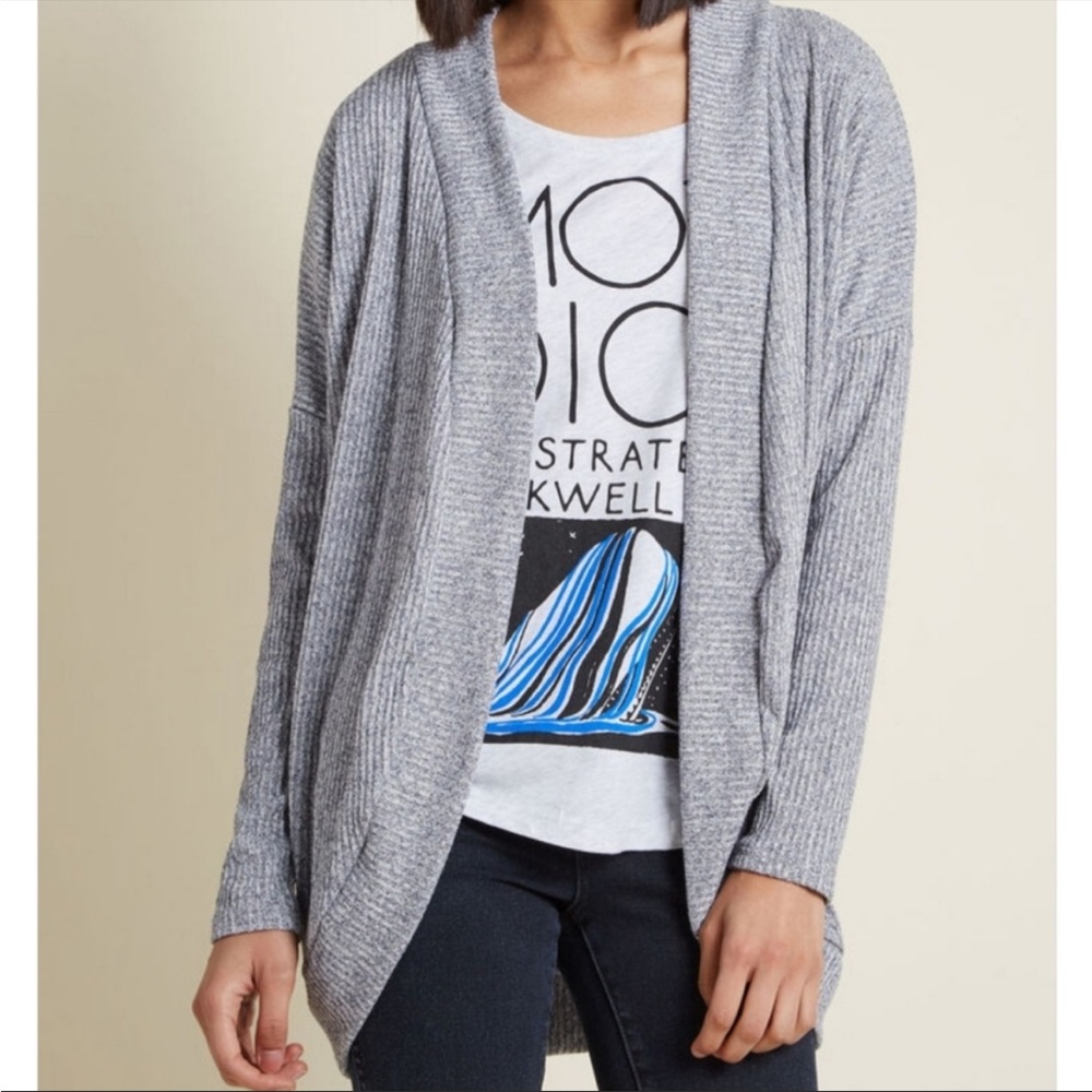 Modcloth Consider Comfort Knit Cardigan XS